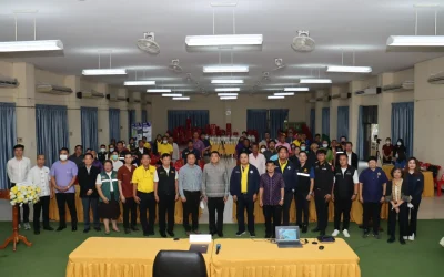 ประชุมการมีส่วนร่วมของประชาชน การประชุมปฐมนิเทศโครงการ (สัมมนา ครั้งที่ 1) ของโครงการจ้างวิศวกรที่ปรึกษาสำรวจและออกแบบทางหลวง 4 ช่องจราจร บนทางหลวงหมายเลข 205 ตอน ต.ม่วงค่อม – ช่องสำราญ